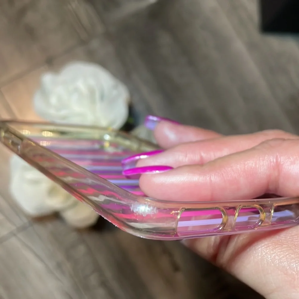 Kate Spade Pink & Purple iPhone X Case